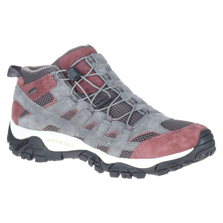 Bottes Merrell A.Four Moab GORE-TEX Grise/Corail Femme | P.C.SEFC